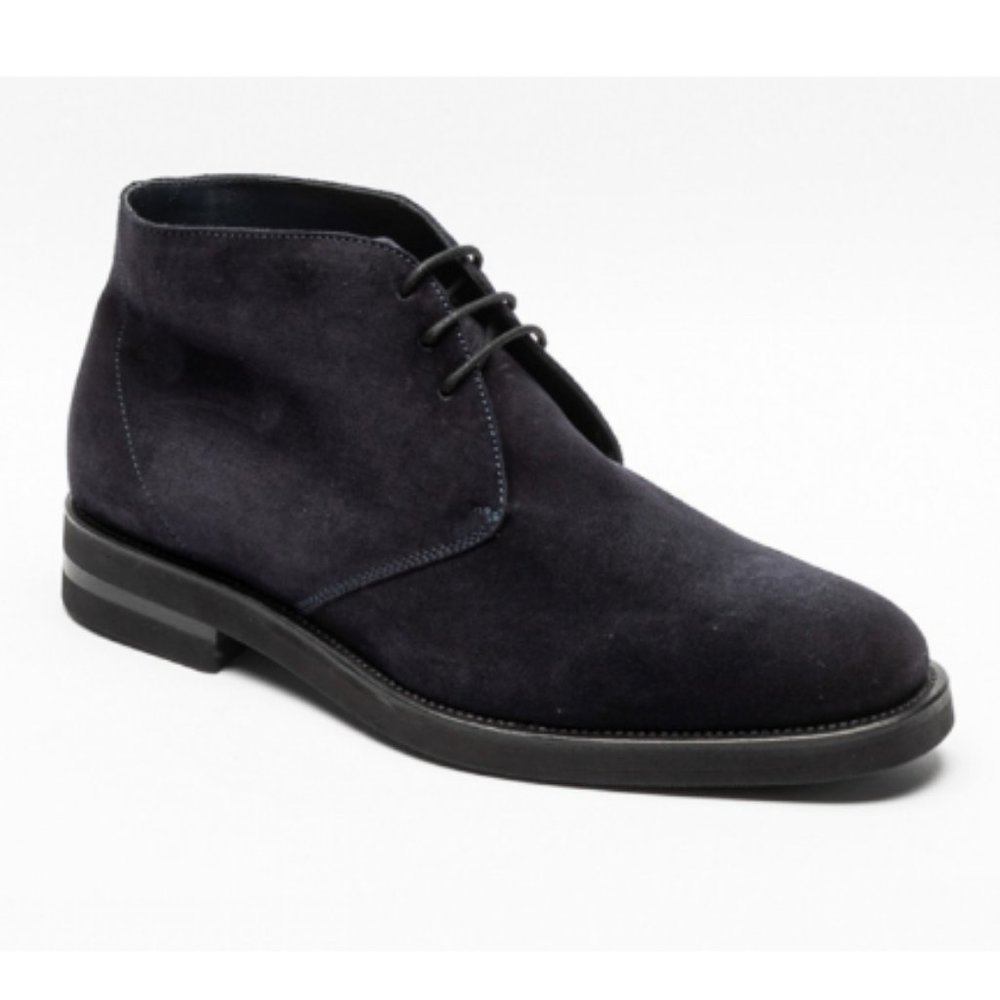 NIB Giorgio Armani Men's Black Suede Chukka Boots Size 11 Style X2M138